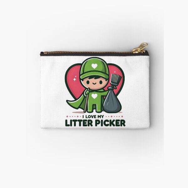 Item preview, Cute Litter Picker Appreciation – Environmental Hero Design. designed and sold by The-T-In-Retro.