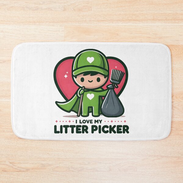 Item preview, Cute Litter Picker Appreciation – Environmental Hero Design. designed and sold by The-T-In-Retro.