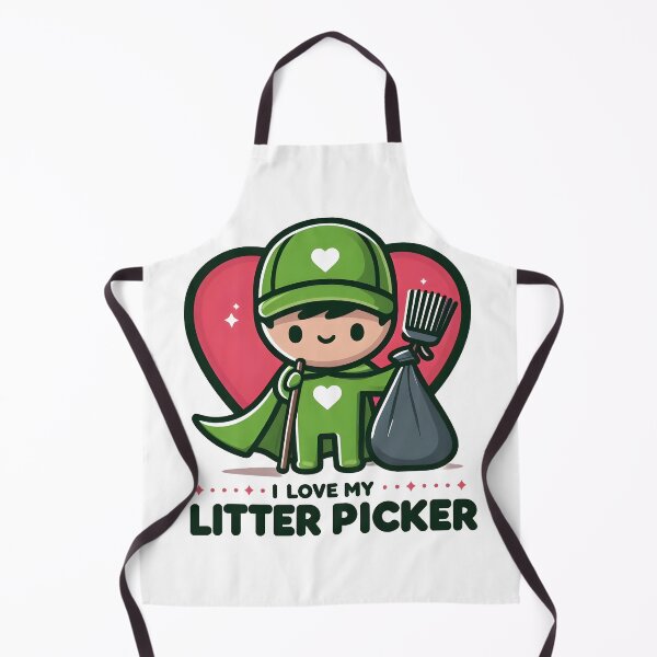 Item preview, Cute Litter Picker Appreciation – Environmental Hero Design. designed and sold by The-T-In-Retro.
