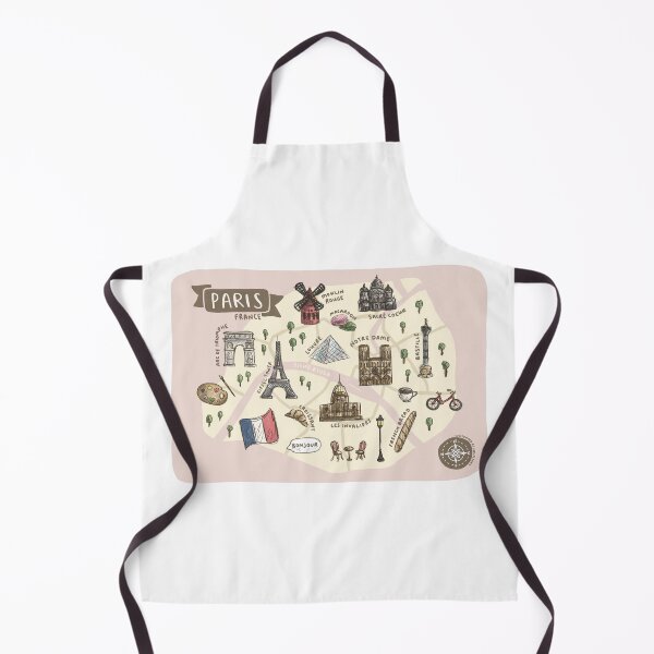 Item preview, Map of Paris - Pink designed and sold by Those Pencil Shavings.
