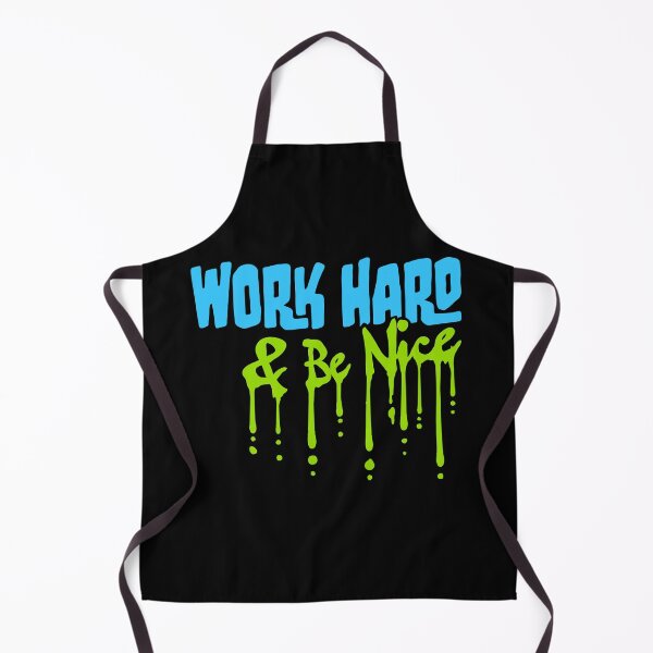 Item preview, Quote Work Hard Be Nice Motivational Positive Mind designed and sold by shirt-o-mat.