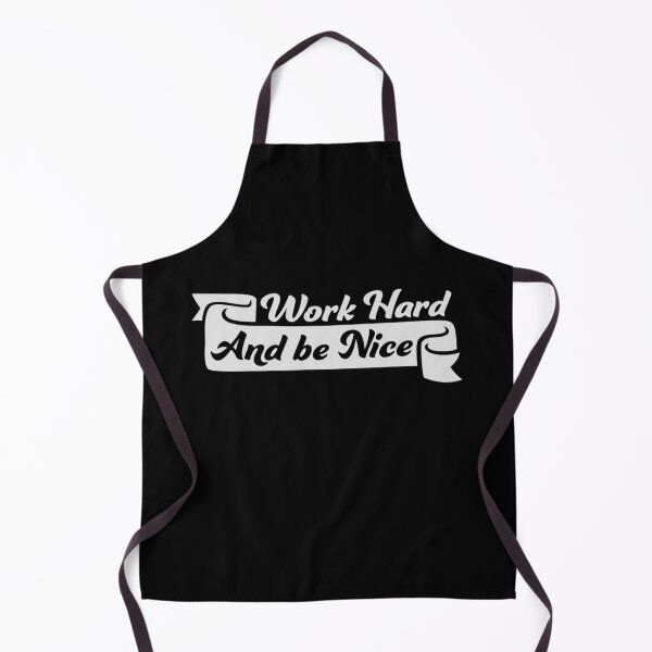 Item preview, Quote Work Hard Be Nice Motivational Positive Mind designed and sold by shirt-o-mat.