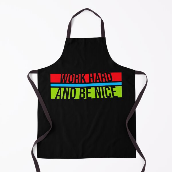 Item preview, Quote Work Hard Be Nice Motivational Positive Mind designed and sold by shirt-o-mat.