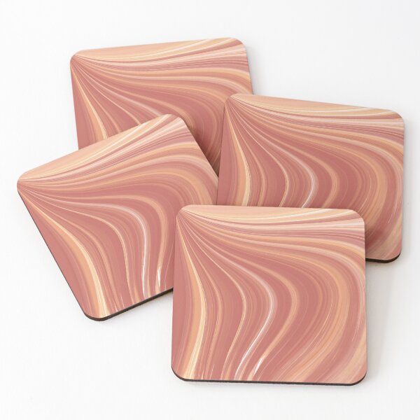 Item preview, Coral abstract designed and sold by Polky Art.