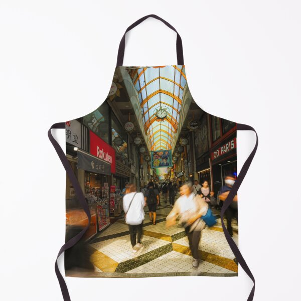 Item preview, Bustling Japanese Shopping Arcade designed and sold by Jason Brown needs coffee .
