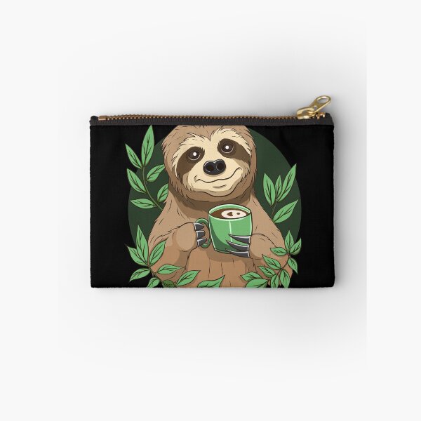 Item preview, Cute Sloth With Cup of Coffee designed and sold by Waveval.