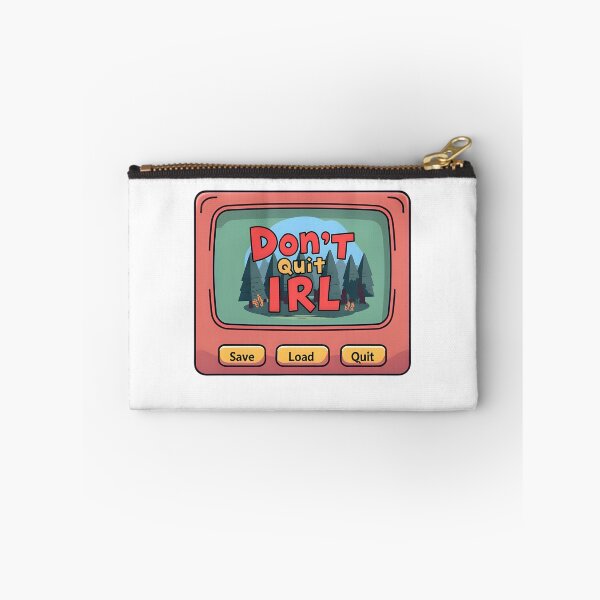 Item preview, Save Game - Don't Quit IRL | Motivational Gamer Art designed and sold by Cute and Funny.