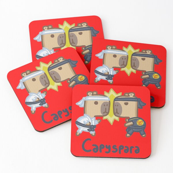 Item preview, Capyspara (with text) designed and sold by CamelCactus.