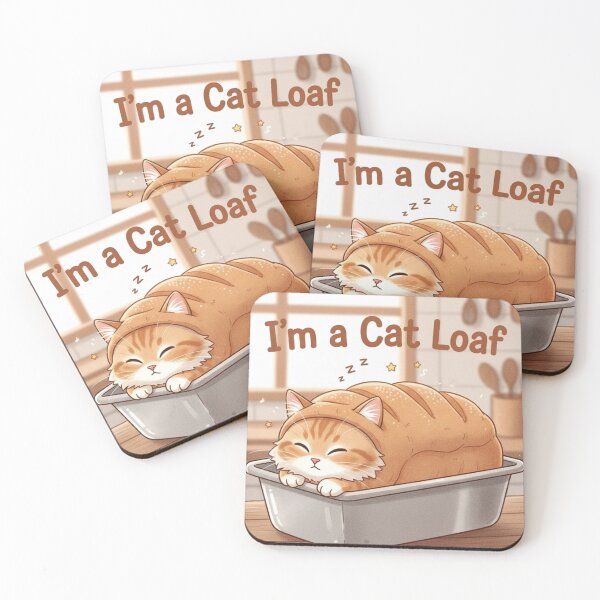 Item preview, Cat Loaf Baking Tin designed and sold by Goth-Creative Hub.