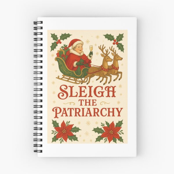 Item preview, Sleigh the Patriarchy!  designed and sold by Tangled Thoughts .