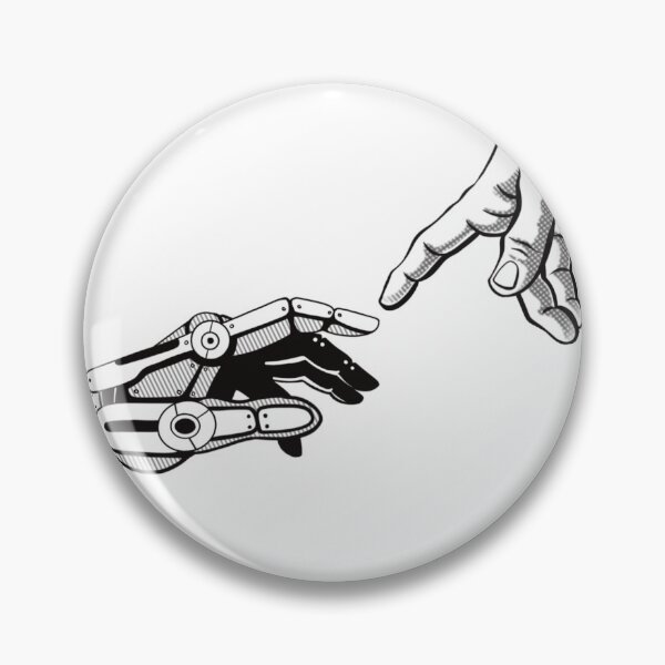 Item preview, Creation of Adam Robot and Human Hands  designed and sold by CasperArtShop.