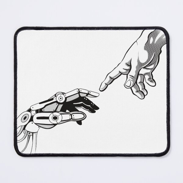 Item preview, Creation of Adam Robot and Human Hands  designed and sold by CasperArtShop.