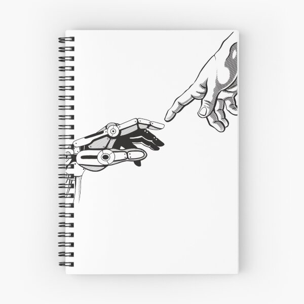 Item preview, Creation of Adam Robot and Human Hands  designed and sold by CasperArtShop.