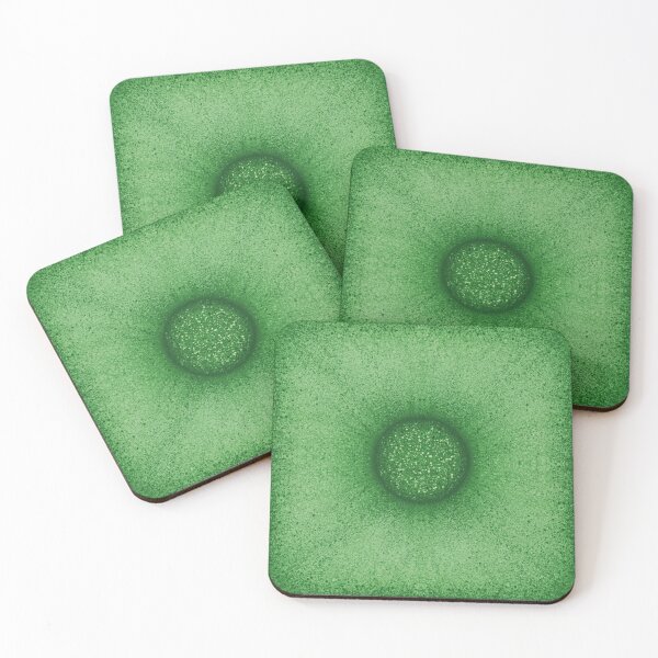 Item preview, Tile "Poof" color demantoid designed and sold by Cherevan.