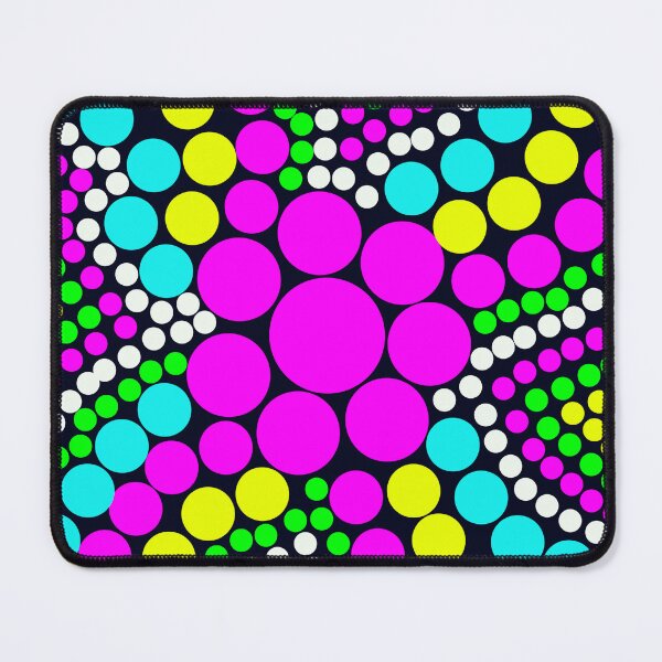 Item preview, Neon Pop Dots | Psychedelic Retro Pattern designed and sold by BulletKitty82.