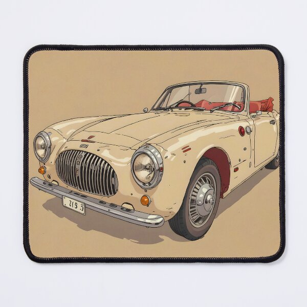 Item preview, Vintage car Cisitalia 2022 Cartoon Style designed and sold by Art-Chemistry.