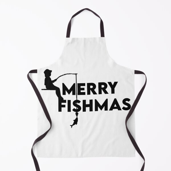Artikelvorschau, Fröhliche Fischweihnachten | Lustiges Angel-Weihnachtsdesign für Angler und Meeresliebhaber entworfen und verkauft von fabricutie.