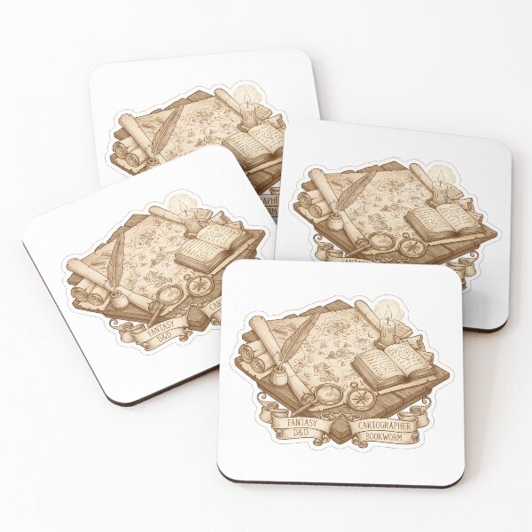 Item preview, Cartographer's Reading designed and sold by Bal Drops.