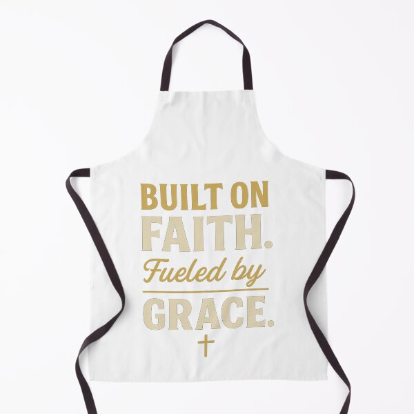 Item preview, Built on Faith. Fueled by Grace. – Christian Streetwear Motivation Design designed and sold by Faithline Studio.
