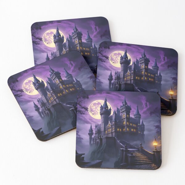 Item preview, Whispers of the Moonlit Castle designed and sold by PawPrintedArt.