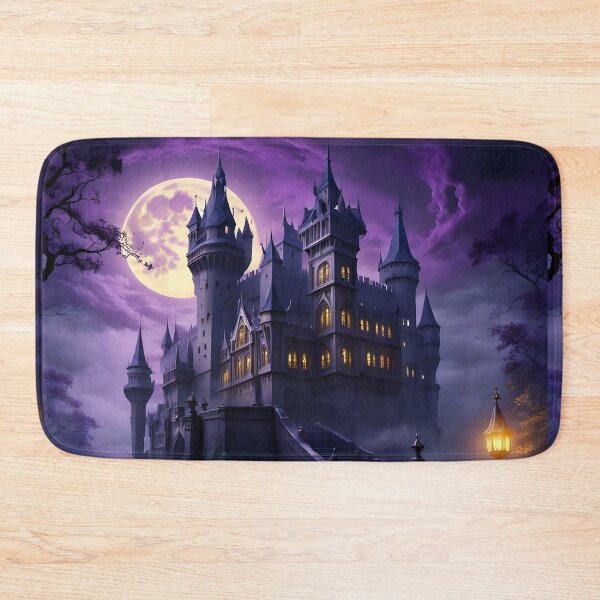 Item preview, Whispers of the Moonlit Castle designed and sold by PawPrintedArt.