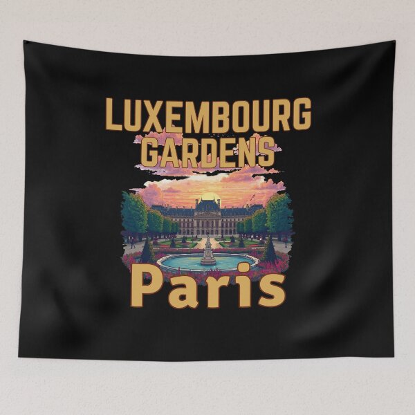 Item preview, Luxembourg Gardens Paris Sunset designed and sold by Guess4best.