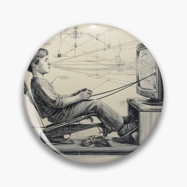Item preview, BOY PLAYING VIDEO GAMES - the code,page 13 designed and sold by lautir.