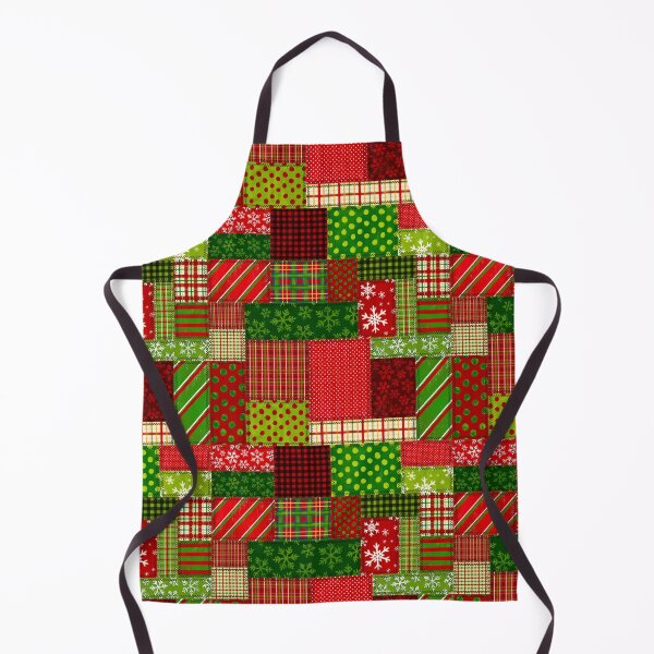 Item preview, Christmas Patchwork Quilt designed and sold by Posh Print Design Co., LLC.