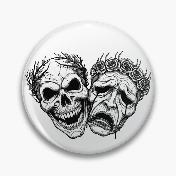 Item preview, Comedy and Tragedy designed and sold by sirglennbo.