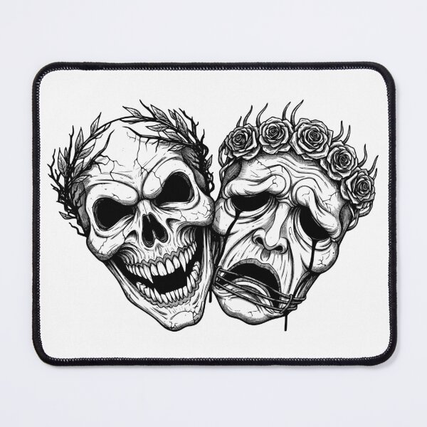 Item preview, Comedy and Tragedy designed and sold by sirglennbo.