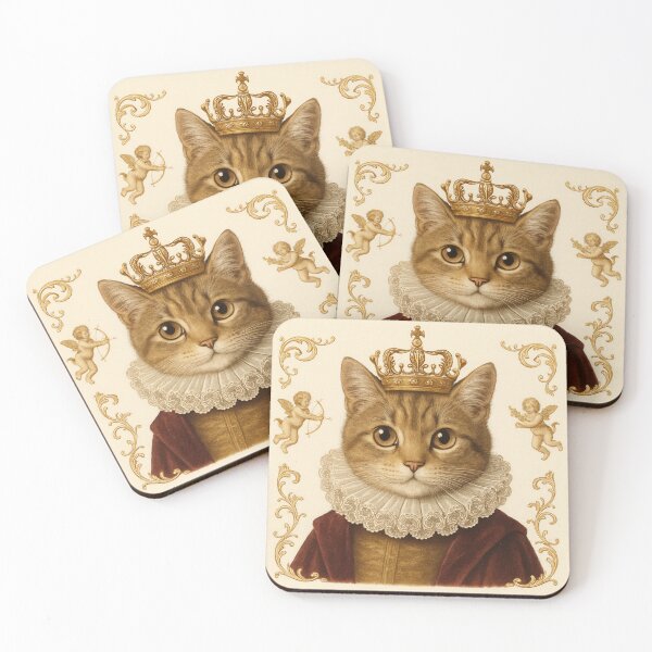 Item preview, Royal Cat King Portrait designed and sold by SassyArtistry.