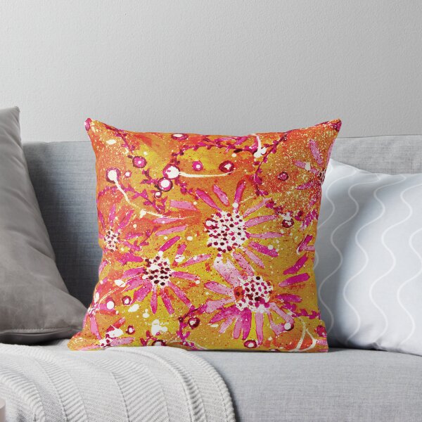 Item preview, Boho Watercolor Flowers Patterm designed and sold by Duncan Bullock.