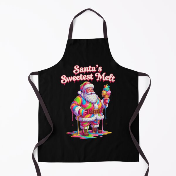 Item preview, Santa’s Sweetest Melt Ice Cream Santa Tee | Surreal Drip Candy Christmas Vibes | Funny Holiday Frost Style designed and sold by 519xdesign.