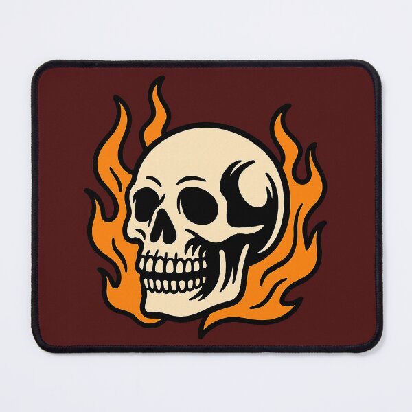 Item preview, Flaming Skull designed and sold by thepicassoUA.