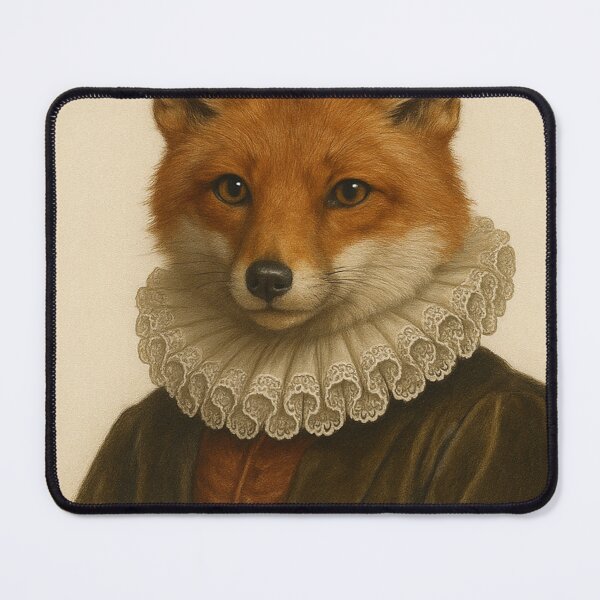 Item preview, Renaissance Fox Gentleman Portrait designed and sold by SassyArtistry.