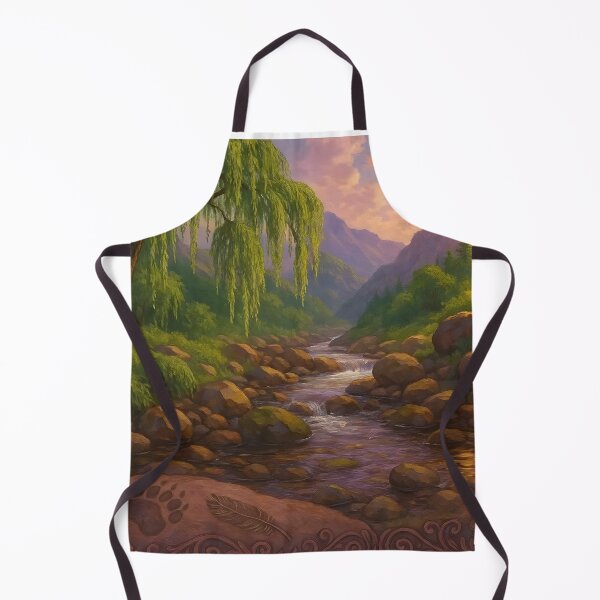Item preview, Mountain Gully Creekside Willow Dawn designed and sold by BreezyDawnDesigns.