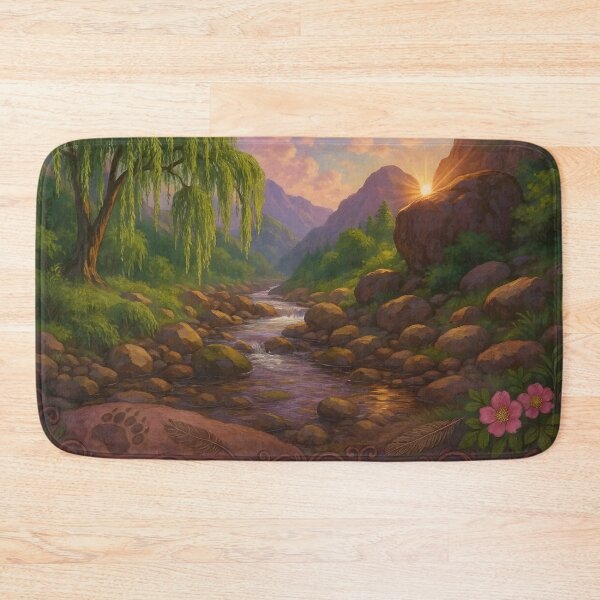 Item preview, Mountain Gully Creekside Willow Dawn designed and sold by BreezyDawnDesigns.
