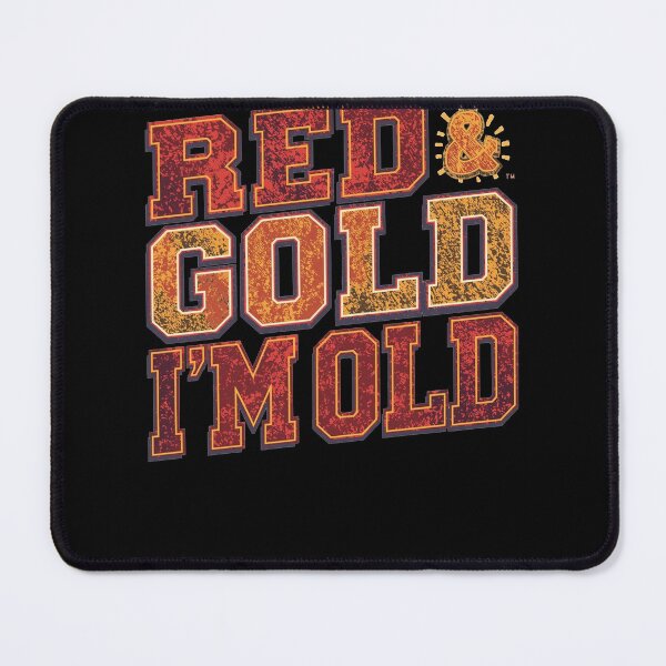 Item preview, Red & Gold Till I'm Old Vintage Support Tee designed and sold by ANOMIC ⭐⭐⭐⭐⭐.