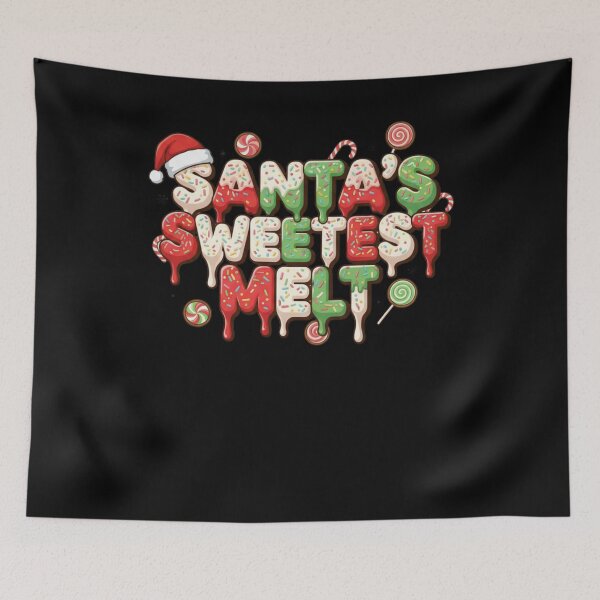 Item preview, Santa’s Sweetest Melt Ice Cream Santa Tee | Surreal Drip Candy Christmas Vibes | Funny Holiday Frost Style designed and sold by 519xdesign.