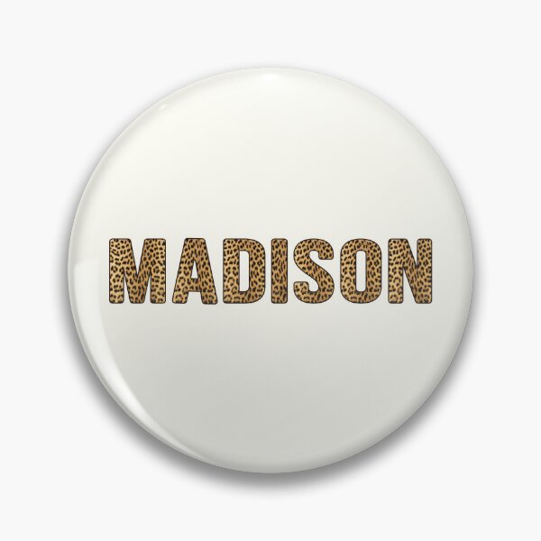 Item preview, Madison Name Leopard Print designed and sold by Jeallan Designs.