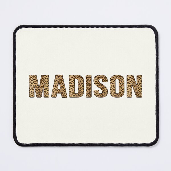 Item preview, Madison Name Leopard Print designed and sold by Jeallan Designs.