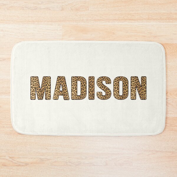 Item preview, Madison Name Leopard Print designed and sold by Jeallan Designs.