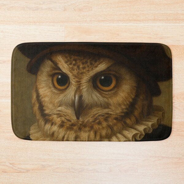 Item preview, Renaissance Owl Scholar Portrait designed and sold by SassyArtistry.