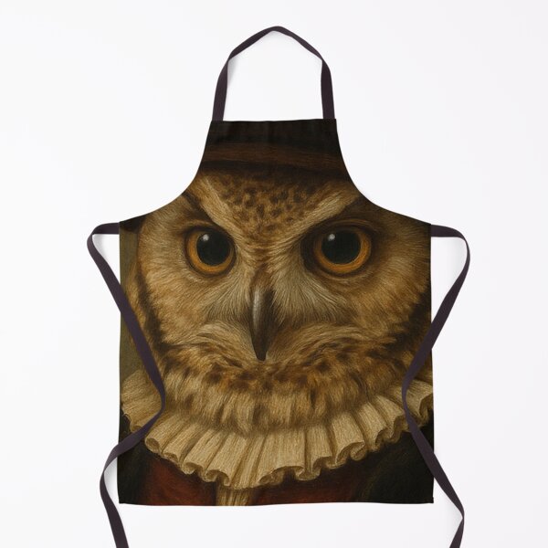 Item preview, Renaissance Owl Scholar Portrait designed and sold by SassyArtistry.