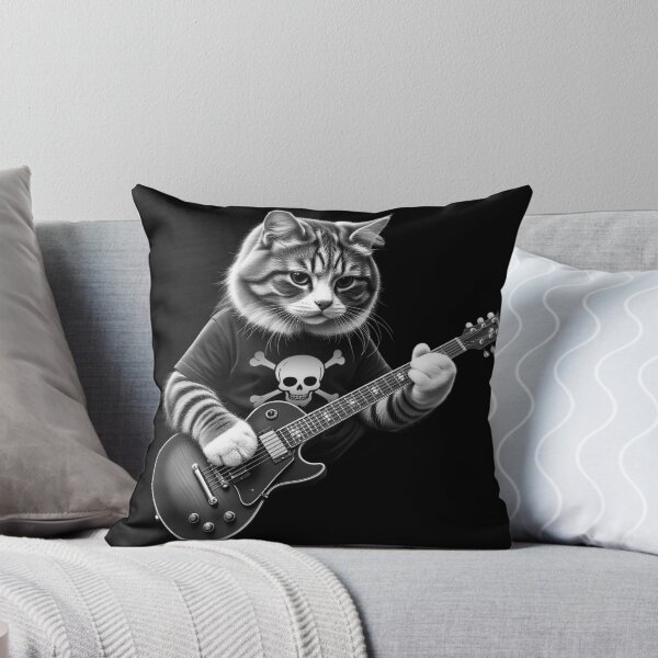 Item preview, Rock Guitar Kitty Cat designed and sold by Flying Whale.