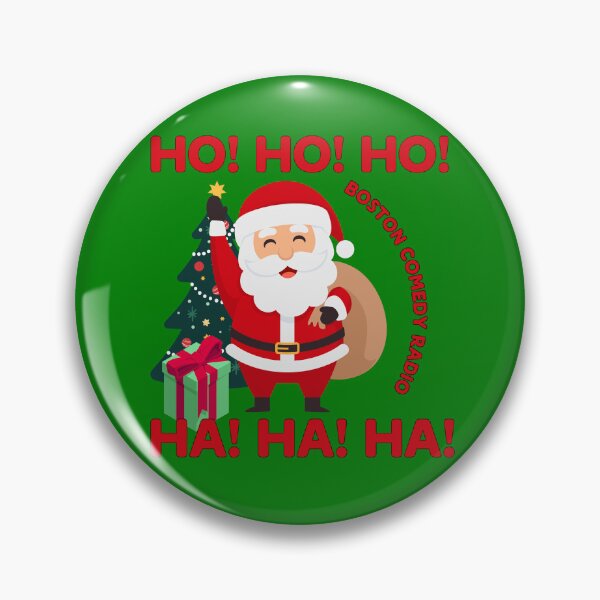 Item preview, BOSTON COMEDY RADIO Christmas - HO HO HO HA HA HA designed and sold by nzaino.