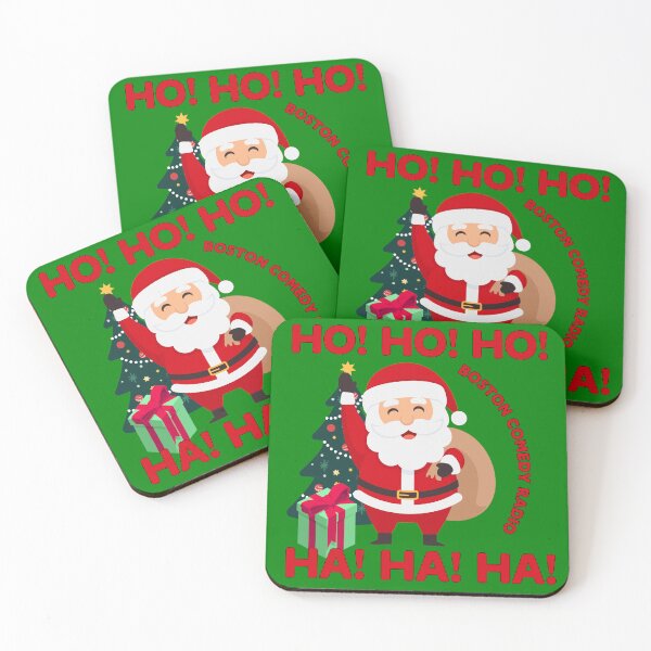 Item preview, BOSTON COMEDY RADIO Christmas - HO HO HO HA HA HA designed and sold by nzaino.
