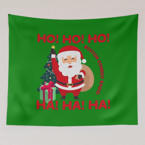 Item preview, BOSTON COMEDY RADIO Christmas - HO HO HO HA HA HA designed and sold by nzaino.