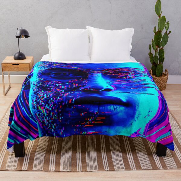 Item preview, Glitched Reality – Vaporwave RGB Portrait in Digital Pixels designed and sold by mag-graphic.