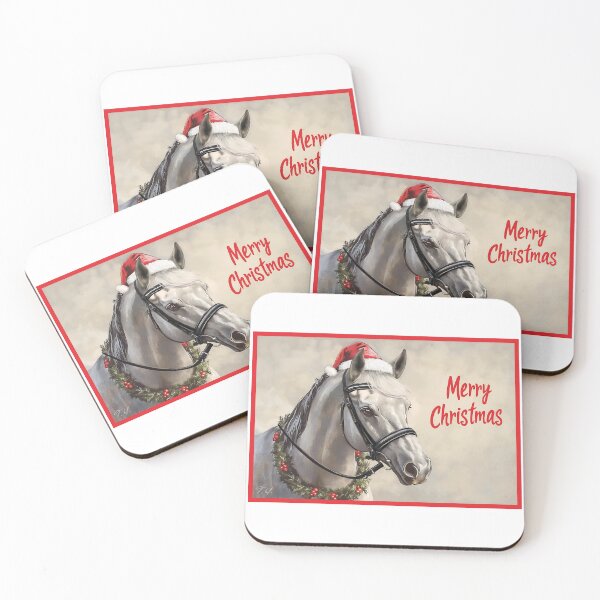 Item preview, Christmas Horse Portrait designed and sold by Tracey Unthank.